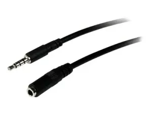 StarTech .com Câble d'extension de casque TRRS 4 positions 3,5 mm de 1 m - miniature 5