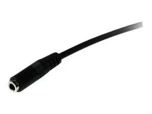 StarTech .com Câble d'extension de casque TRRS 4 positions 3,5 mm de 1 m - miniature 2
