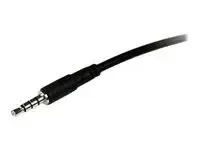 StarTech .com Câble d'extension de casque TRRS 4 positions 3,5 mm de 2 m - miniature 2