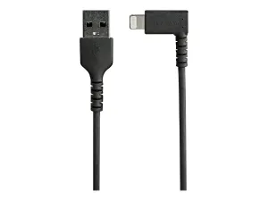 StarTech .com Câble USB-A vers Lightning Noir Robuste 1m Coudé à 90° - miniature 5