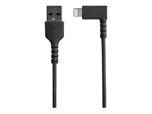 StarTech .com Câble USB-A vers Lightning Noir Robuste 2m Coudé à 90° - miniature 3