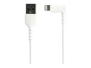 StarTech .com Câble USB-A vers Lightning Blanc Robuste 2m Coudé à 90° - miniature 4