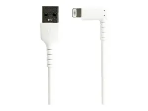 StarTech .com Câble USB-A vers Lightning Blanc Robuste 2m Coudé à 90° - miniature 5