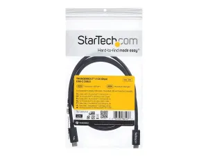 StarTech Câble Thunderbolt 3 (20 Gb/s) USB-C de 1 m - miniature 5