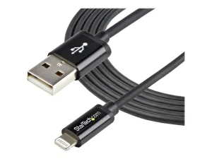 Startech Câble Apple® Lightning vers USB pour iPhone, iPod, iPad 2 m Noir - miniature 4