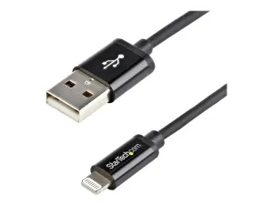 Startech Câble Apple® Lightning vers USB pour iPhone, iPod, iPad 2 m Noir - miniature 3