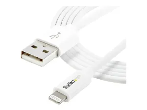 Startech Câble Apple® Lightning vers USB pour iPhone, iPod, iPad 2 m Blanc - miniature 3