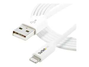 Startech Câble Apple® Lightning vers USB pour iPhone, iPod, iPad 2 m Blanc - miniature 4