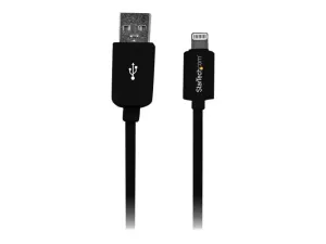 StarTech .com Câble Apple® Lightning vers USB pour iPhone, iPod, iPad de 3 m noir - miniature 1