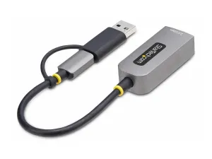 Startech 2.5GbE USB-C to Ethernet Adapter with USB-A Converter - miniature 4