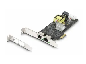Startech 2-Port 2.5Gbps PoE Network Card, Intel I225-V, 802.3af/at - miniature 2