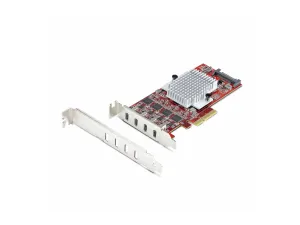 StarTech .com 4-Port USB Type-C PCIe Card, USB-C 10Gb, 4x Controllers, TAA - miniature 5