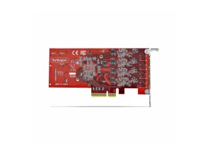StarTech .com 4-Port USB Type-C PCIe Card, USB-C 10Gb, 4x Controllers, TAA - miniature 4