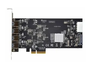 Startech 4-Port USB-A PCIe Card, USB 3.2 5Gbps, 4x USB Controllers - miniature 1