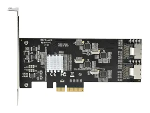 StarTech .com Carte Contrôleur SATA PCIe 8 ports - miniature 1