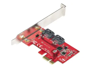 StarTech .com Carte PCI Express SATA 2 ports - miniature 5