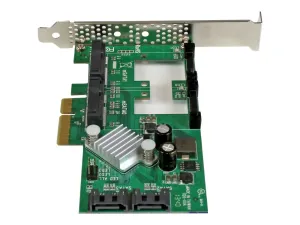 Startech Carte contrôleur / Adaptateur PCI Express 2.0 RAID vers 2 ports SATA III 6 Gb/s avec 2 slots mSATA et HyperDuo SSD Tiering - miniature 5