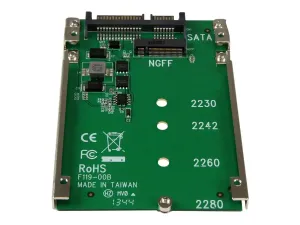 StarTech .com Adaptateur M.2 SSD vers SATA 2,5" - miniature 2
