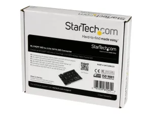 StarTech .com Adaptateur M.2 SSD vers SATA 2,5" - miniature 3