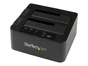 StarTech .com Duplicateur de Disque Dur 2 Baies, Cloneur HDD/SSD Autonome - miniature 1