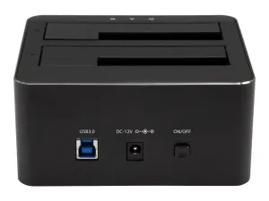 StarTech .com Dock pour Disques Durs SATA à USB 3.0 2 Baies, SSD/HDD SATA - miniature 5