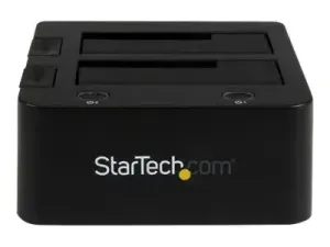 StarTech .com Dock Disque Dur USB 3.0 2 Baies, Docking Station SATA/IDE - miniature 1