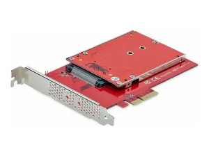 StarTech .com M.2 to U.3 Adapter, For M.2 NVMe SSDs, PCIe M.2 Drive to 2.5inch U.3 (SFF-TA-1001) Host Adapter/Converter, TAA Compliant - miniature 4