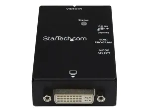 StarTech .com Émulateur EDID / DDC DVI avec copie des données EDID et câble d'alimentation USB vers CC - miniature 1