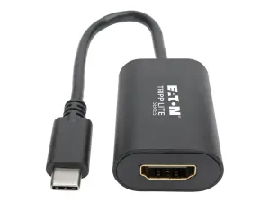Eaton Tripp Lite Series USB C to HDMI Video Adapter Converter 4Kx2K M/F, USB-C to HDMI, USB Type-C to HDMI, USB Type C to HDMI 6in - miniature 2