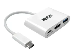 Eaton Tripp Lite Series USB C to HDMI Multiport Video Adapter Converter 1080p w/ USB-A Hub & USB-C PD Charging, Thunderbolt 3 CompatibleUSB Type C to HDMI, USB-C to HDMI, USB Type-C to HDMI - miniature 5