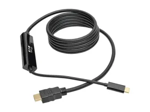 Eaton Tripp Lite Series USB C to HDMI Adapter Cable Converter UHD Ultra High Definition 4K x 2K @ 30Hz M/M USB Type C, USB-C, USB Type-C 6ft 6' - miniature 2