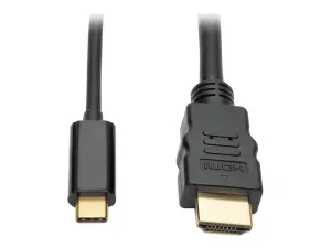 Eaton Tripp Lite Series USB C to HDMI Adapter Cable Converter UHD Ultra High Definition 4K x 2K @ 30Hz M/M USB Type C, USB-C, USB Type-C 6ft 6' - miniature 3