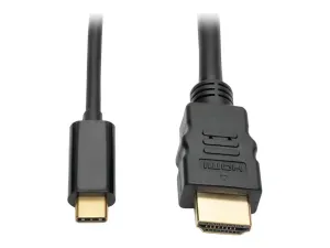 Eaton Tripp Lite Series USB C to HDMI Adapter Cable Converter UHD Ultra High Definition 4K x 2K @ 30Hz M/M USB Type C, USB-C, USB Type-C 6ft 6' - miniature 5