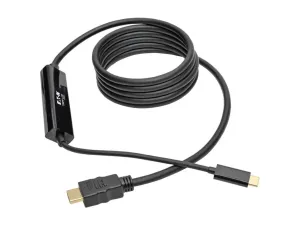 Eaton Tripp Lite Series USB C to HDMI Adapter Cable Converter UHD Ultra High Definition 4K x 2K @ 30Hz M/M USB Type C, USB-C, USB Type-C 6ft 6' - miniature 4
