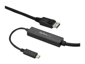 StarTech .com Câble adaptateur USB-C vers DisplayPort 4K 60 Hz de 3 m - miniature 1