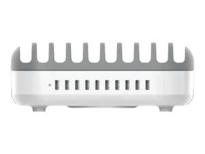 Compulocks Station de recharge USB avec 10 ports et prise UK - miniature 1