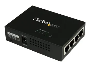 StarTech .com Injecteur PoE+ à 4 ports Gigabit - miniature 5