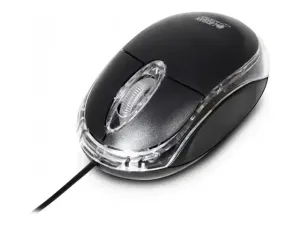 Urban Factory Cristal Mouse Optical USB 2.0, 800dpi, Internal Light, Black - miniature 2