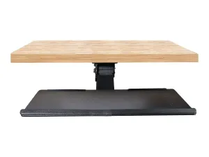 StarTech .com Support Clavier Coulissant sous Bureau - miniature 1