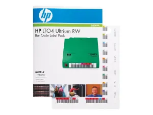 HPE Ultrium 4 RW Bar Code Label Pack - miniature 2