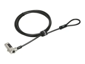 Kensington N17 Serialized Combination Cable Lock for Dell Devices with Wedge Slots - miniature 1