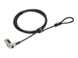 Kensington N17 Serialized Combination Cable Lock for Dell Devices with Wedge Slots - miniature 3