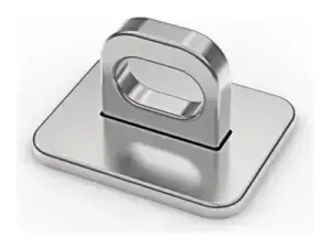 Compulocks Point d'ancrage pour les câbles de sécurité argenté - miniature 5