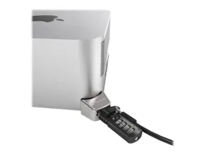 Compulocks Mac Studio Adaptateur de verrouillage Ledge avec câble antivol à combinaison argent - miniature 2