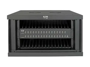 Eaton Tripp Lite Series 32-Device USB Charging Station Cabinet with Sync for Smartphones, Wall Mount and Desktop Options, 230V, BS1363 to C13 Plug, Black - miniature 4
