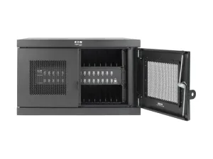 Eaton Tripp Lite Series 32-Device USB Charging Station Cabinet with Sync for Smartphones, Wall Mount and Desktop Options, 230V, BS1363 to C13 Plug, Black - miniature 3