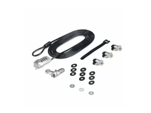 StarTech .com Laptop/Desktop & Peripheral Lock Kit, 9.8ft (3m) Cable - miniature 5