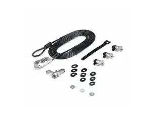 StarTech .com Laptop/Desktop & Peripheral Lock Kit, 9.8ft (3m) Cable - miniature 2