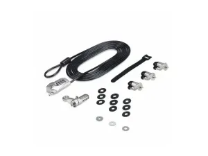 StarTech .com Laptop/Desktop & Peripheral Lock Kit, 9.8ft (3m) Cable - miniature 3