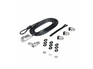 StarTech .com Laptop/Desktop & Peripheral Lock Kit, 9.8ft (3m) Cable - miniature 4